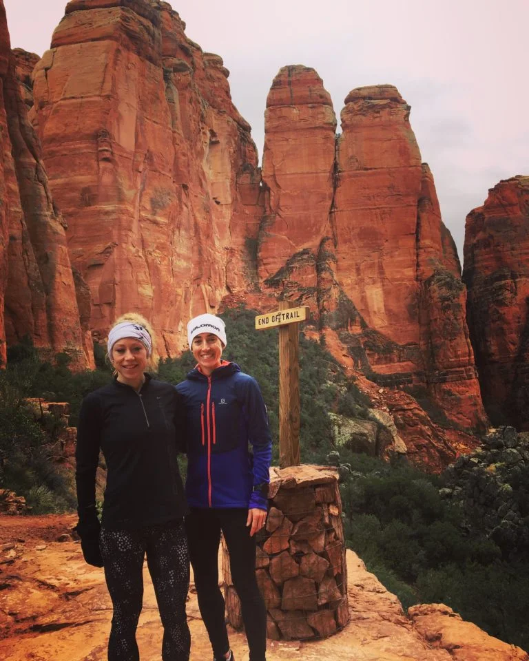 Exploring the beautiful trails and red sandstone formations in Sedona Arizona with Melanie Myrand