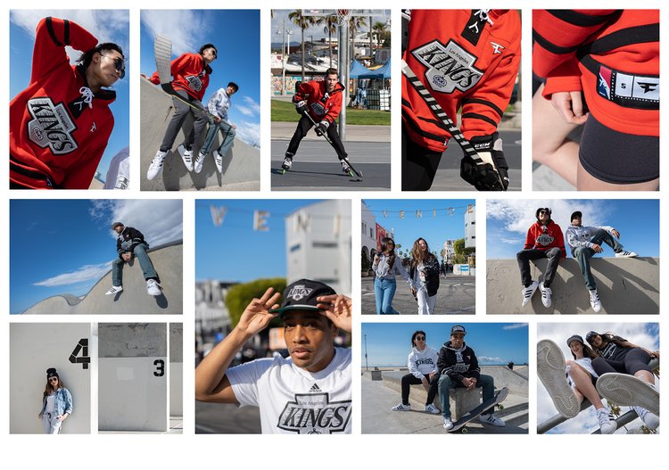 TEAM LA - FaZe Clan x LA Kings limited edition hoodie