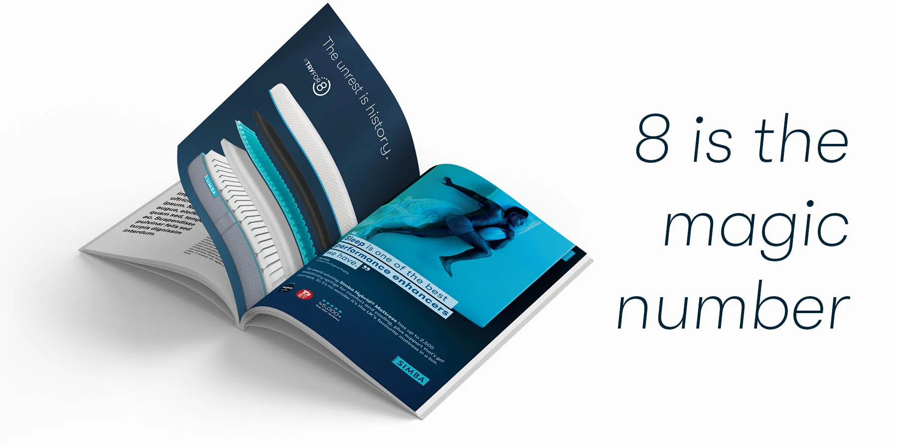  Print advertisement in the  Balance  Editorial. 