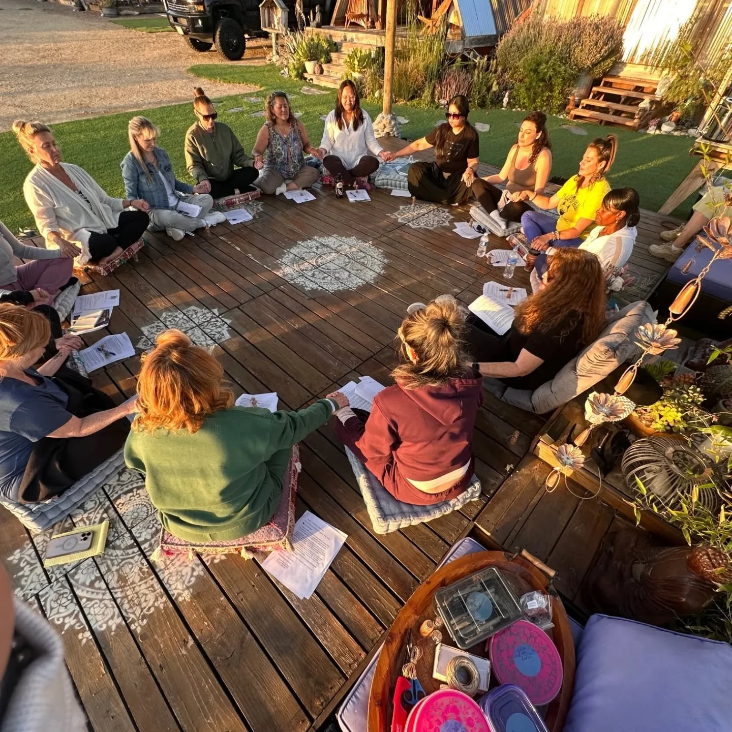 Last night&rsquo;s Aries New Moon Women&rsquo;s Circle was pure magic 🔥🌑✨

Gathering in sacred space at @spiritual_shangri_la with all of you beautiful moon sisters was such a powerful reminder of what happens when women come together with open hea