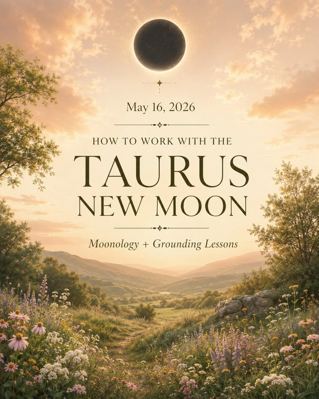 ✨ The Taurus New Moon is asking us to stop forcing&hellip; and start flowing. 🌙♉️

On May 16, the New Moon in Taurus invites us back into the body, back into nature, back into our values, and back into a slower rhythm we can actually trust.

This is