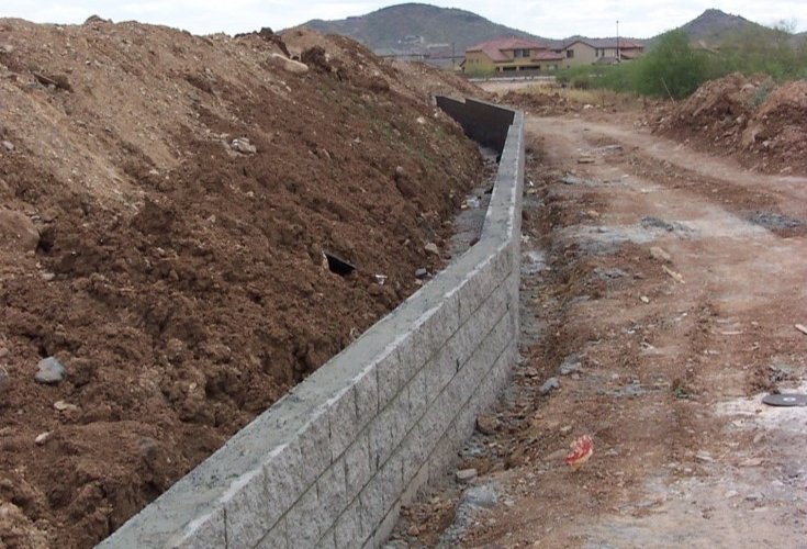 retaining wall, structural wall, sheet drain, vertical drain, edge drain, combination drain, sitedrain, site drain, amerdrain, ameridrain, akwadrain