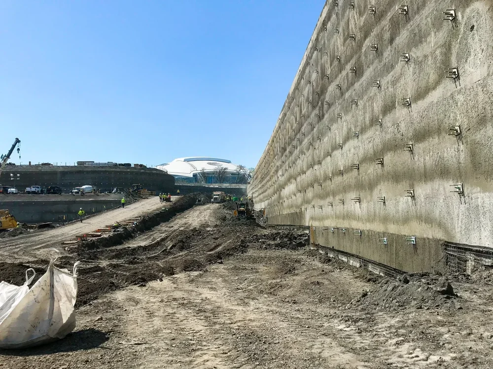 Shoring Walls — AWD - American Wick Drain