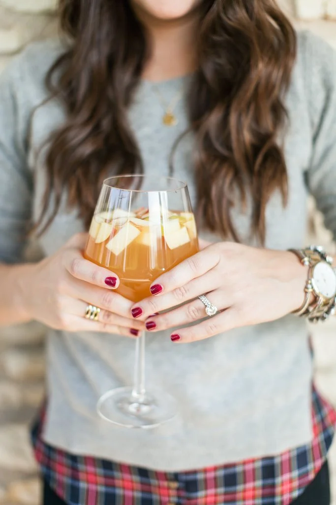 Sparkling Apple Cider Sangria
