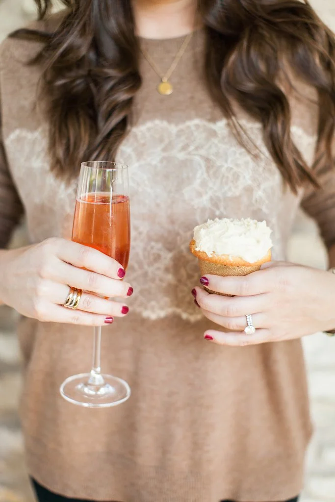 Champagne Cupcakes