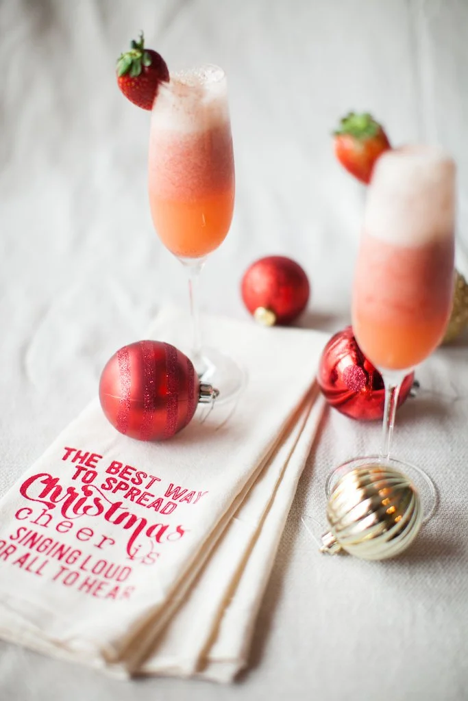 Frozen 'Christmas' Mimosas