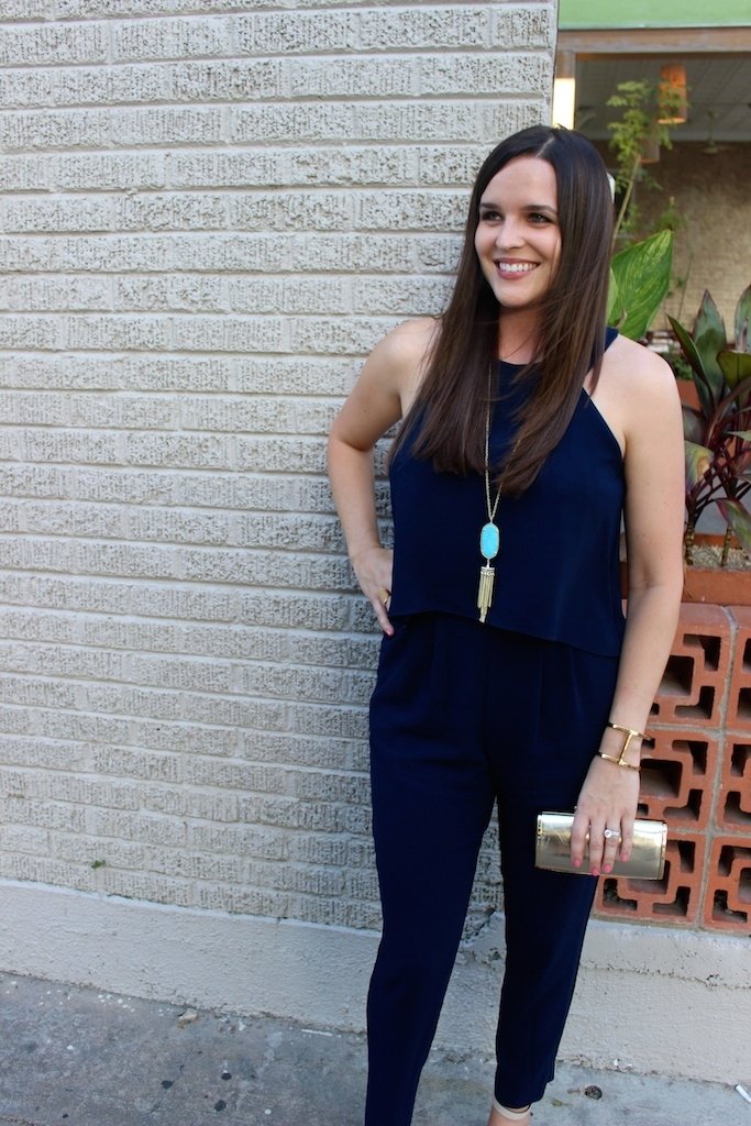 How to Wear a Jumpsuit 2 Ways - All About the Accessories - Straight A  Style | Fashion, How to wear a jumpsuit, Affordable fashion women