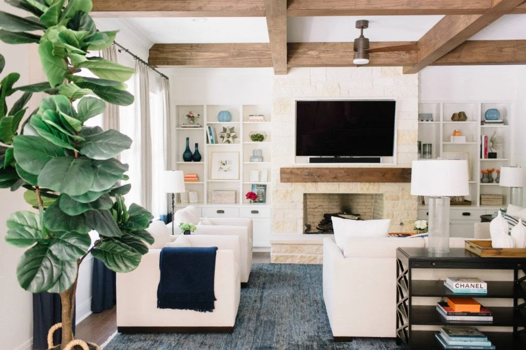 Family Room: Before and After