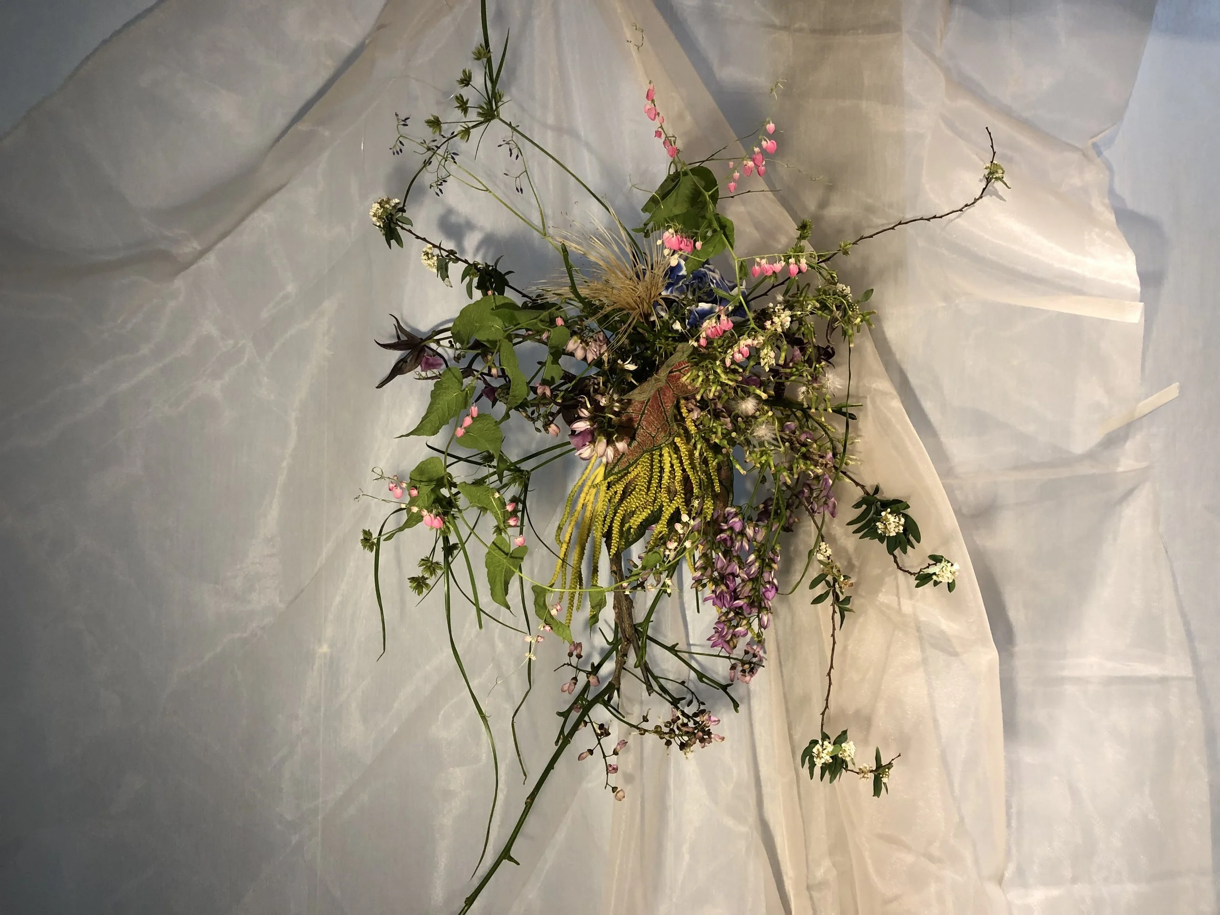  Hanging installation with Opmflorist, Taipei 2019 