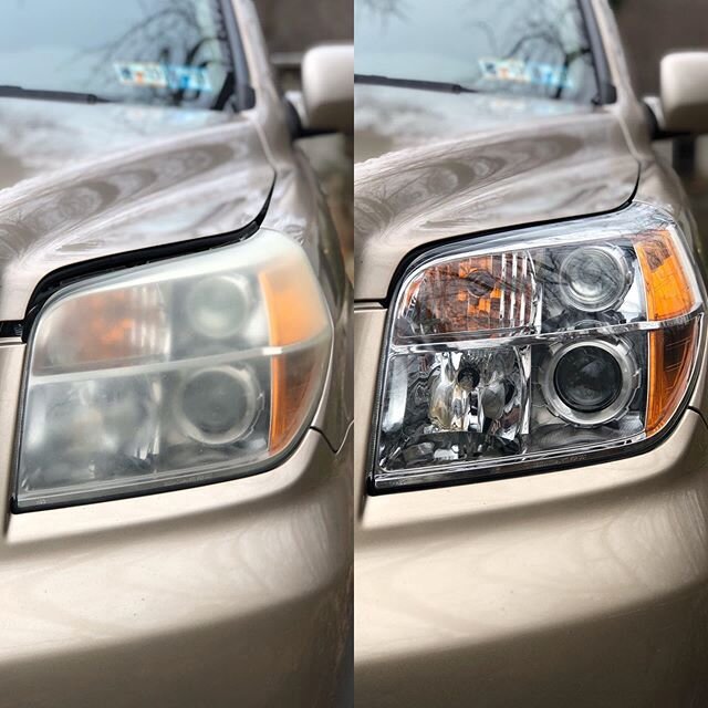 Honda Pilot before and after