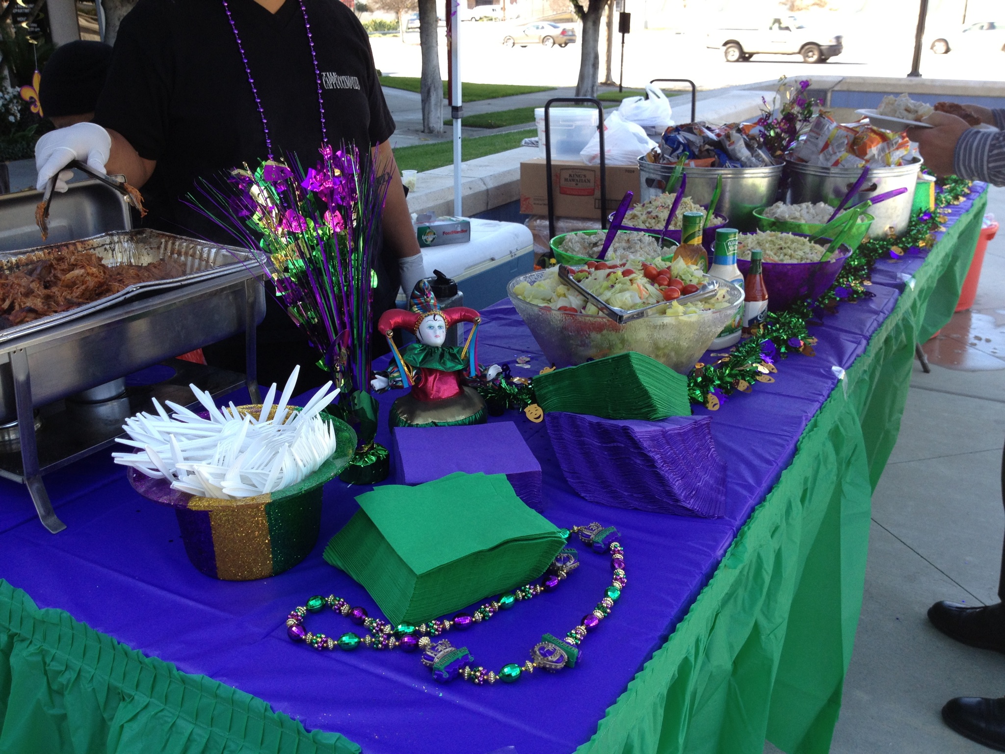 Marti Gras Lunch Celebration