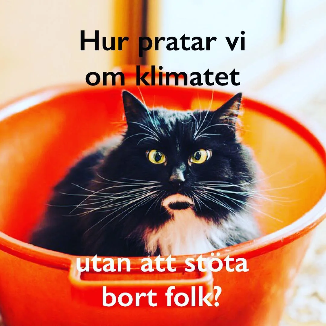      

 
   SVAR: Det finns ibland en idé om att information får folk att ändra beteende. Så då kan vi vilja berätta för de vi möter om hur illa det är ställt med ekosystemet och så vidare, för att ge vidare informationen. Men i själva verket styrs v