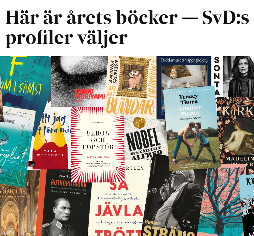 Klimatpsykologi i SvD:s lista över årets böcker