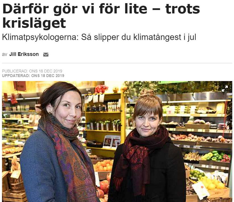 Artikel i Aftonbladet