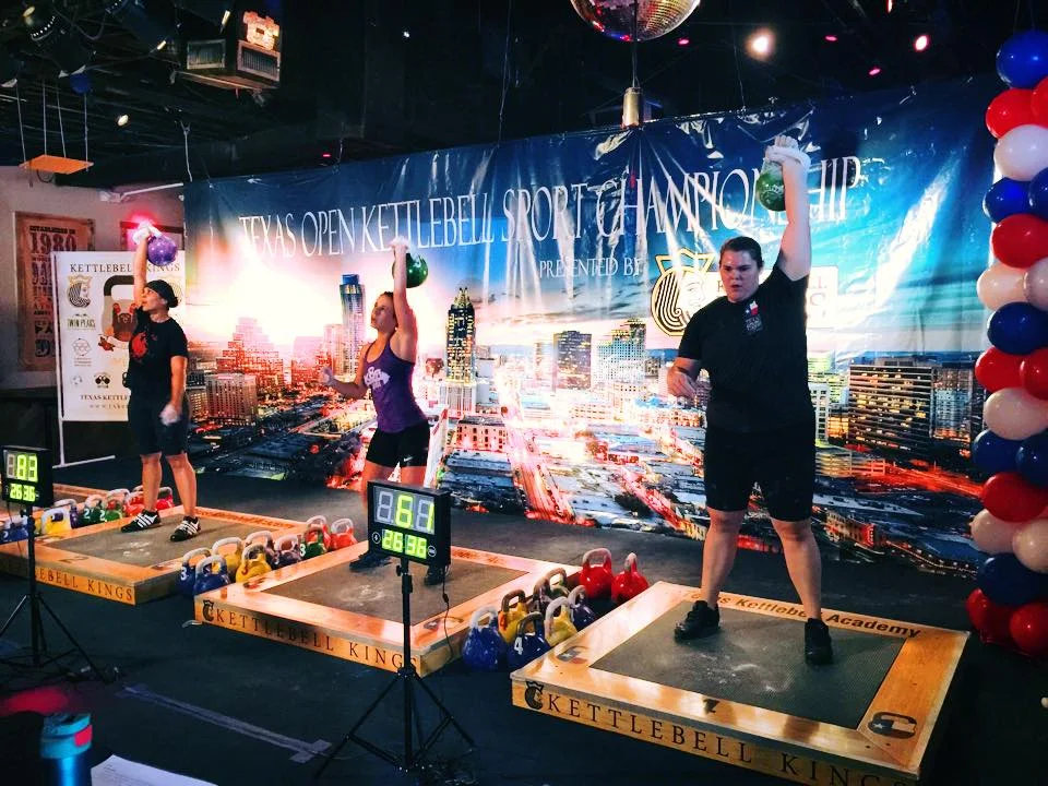 Doesn't everyone lift kettlebells during a tornado?