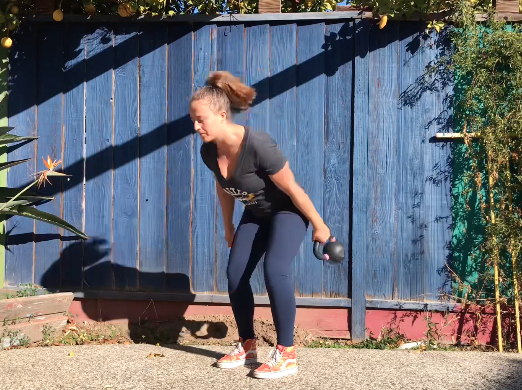 Super Swing Kettlebell Workout