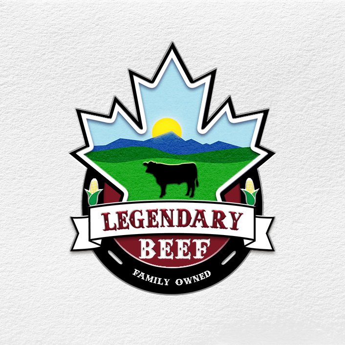 Legendary Beef logo design