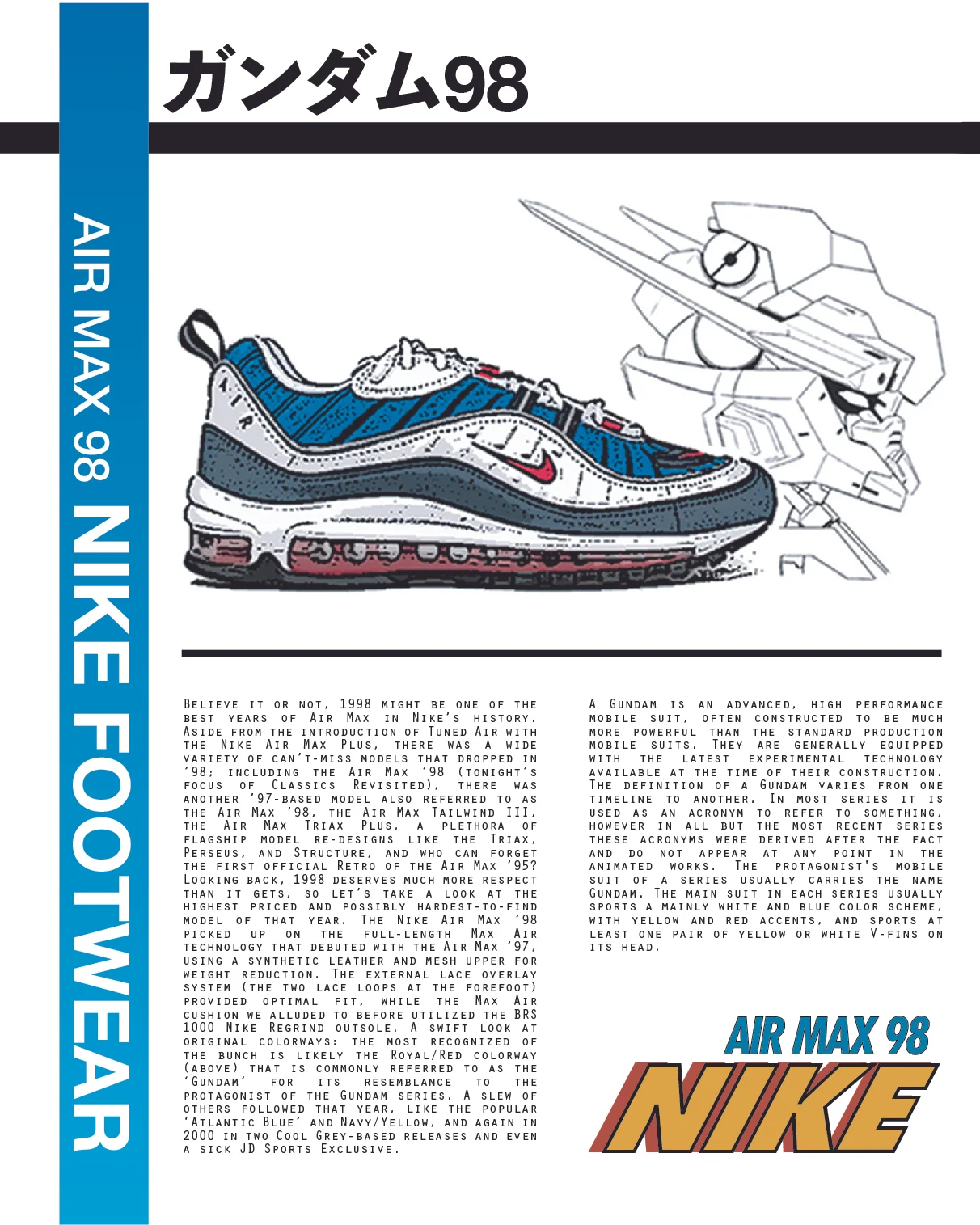 Custom nike air max 98 store