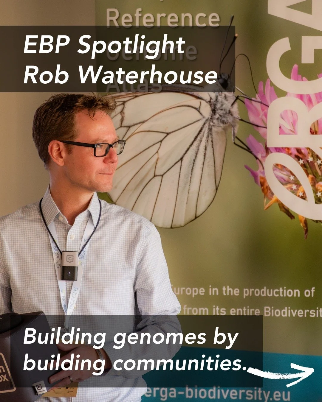 🌍🧬 Spotlight: Robert Waterhouse in EBP Life
From an early fascination with life&rsquo;s interconnections in Eswatini to leading a community of 1,100+ researchers across Europe, Robert Waterhouse&rsquo;s story shows how connection&mdash;in nature, d