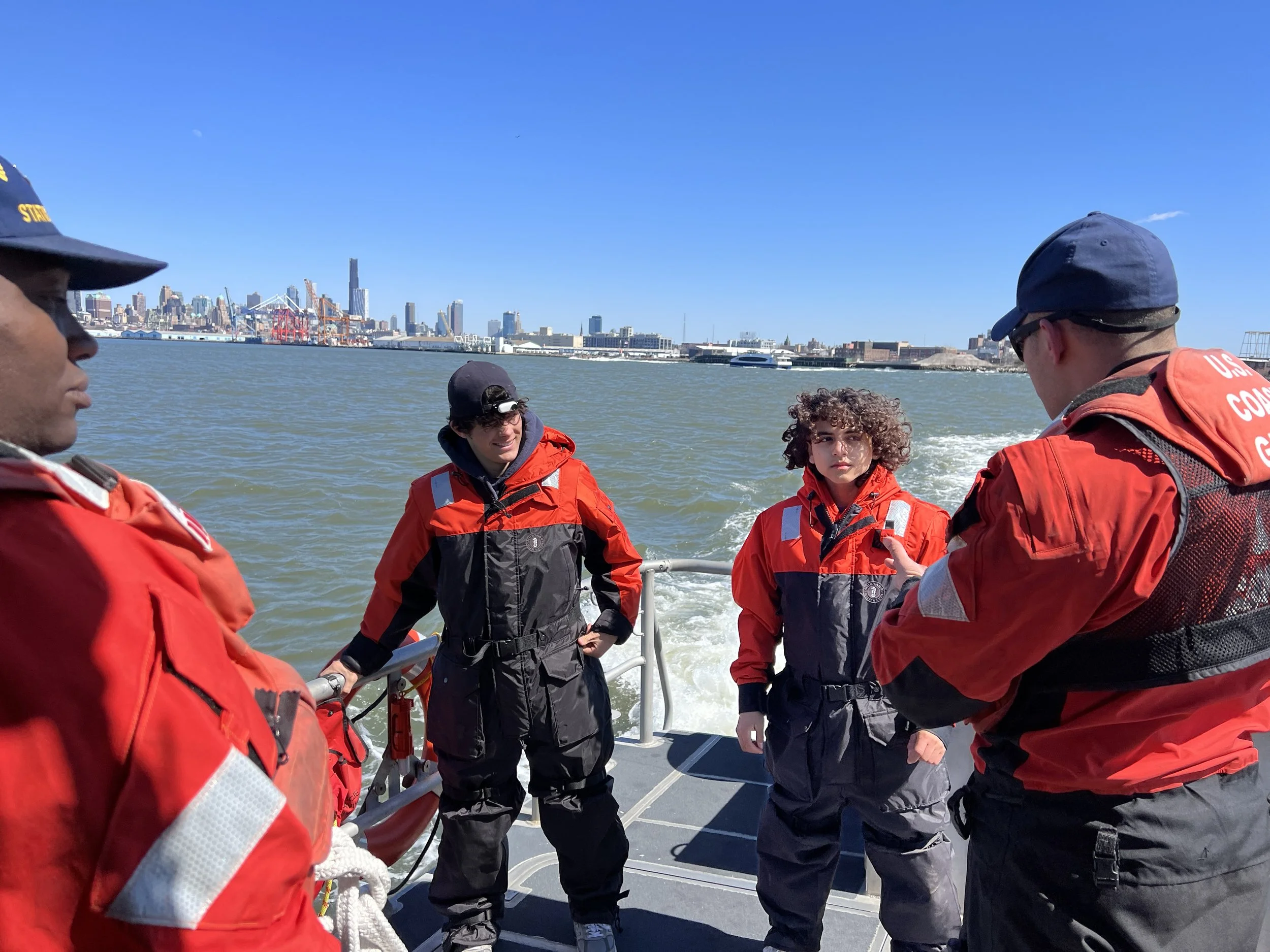 Meeting The Coast Guard