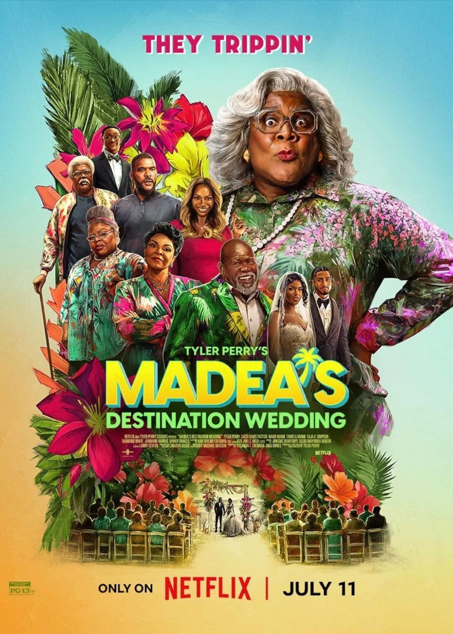 Tyler Perry's Madea's Destination Wedding | Official Trailer | Netflix