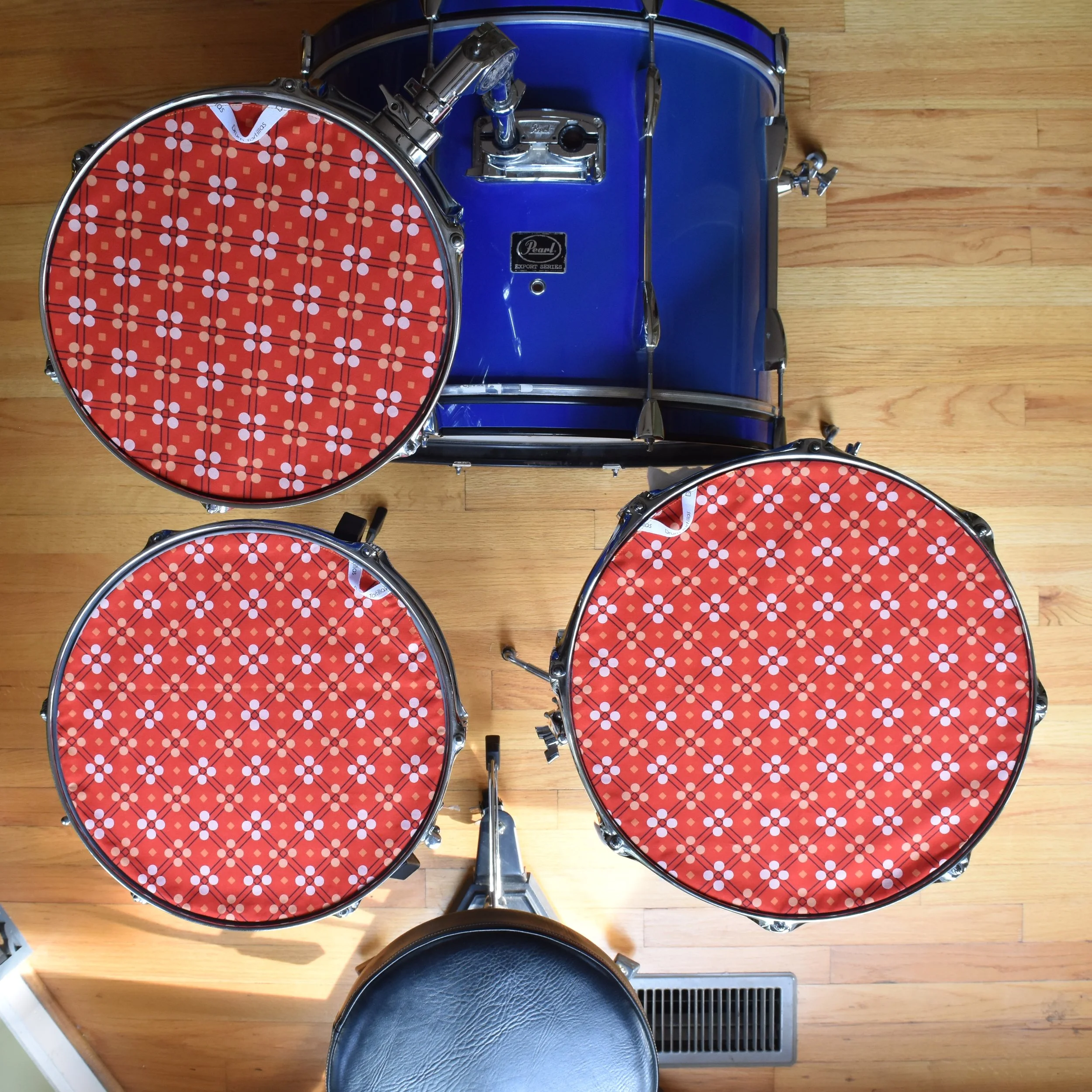 Red Geometric