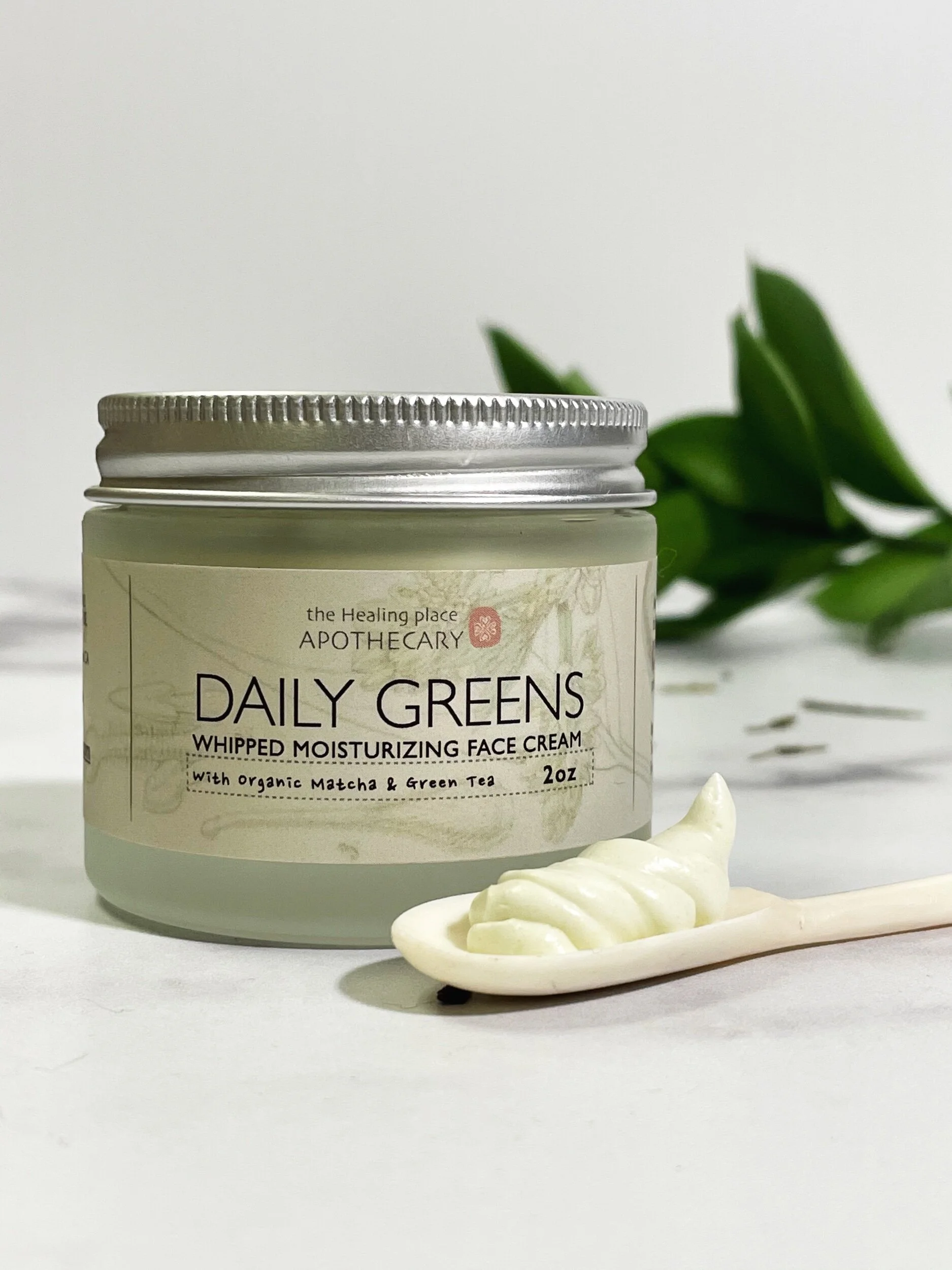 daily greens face cream