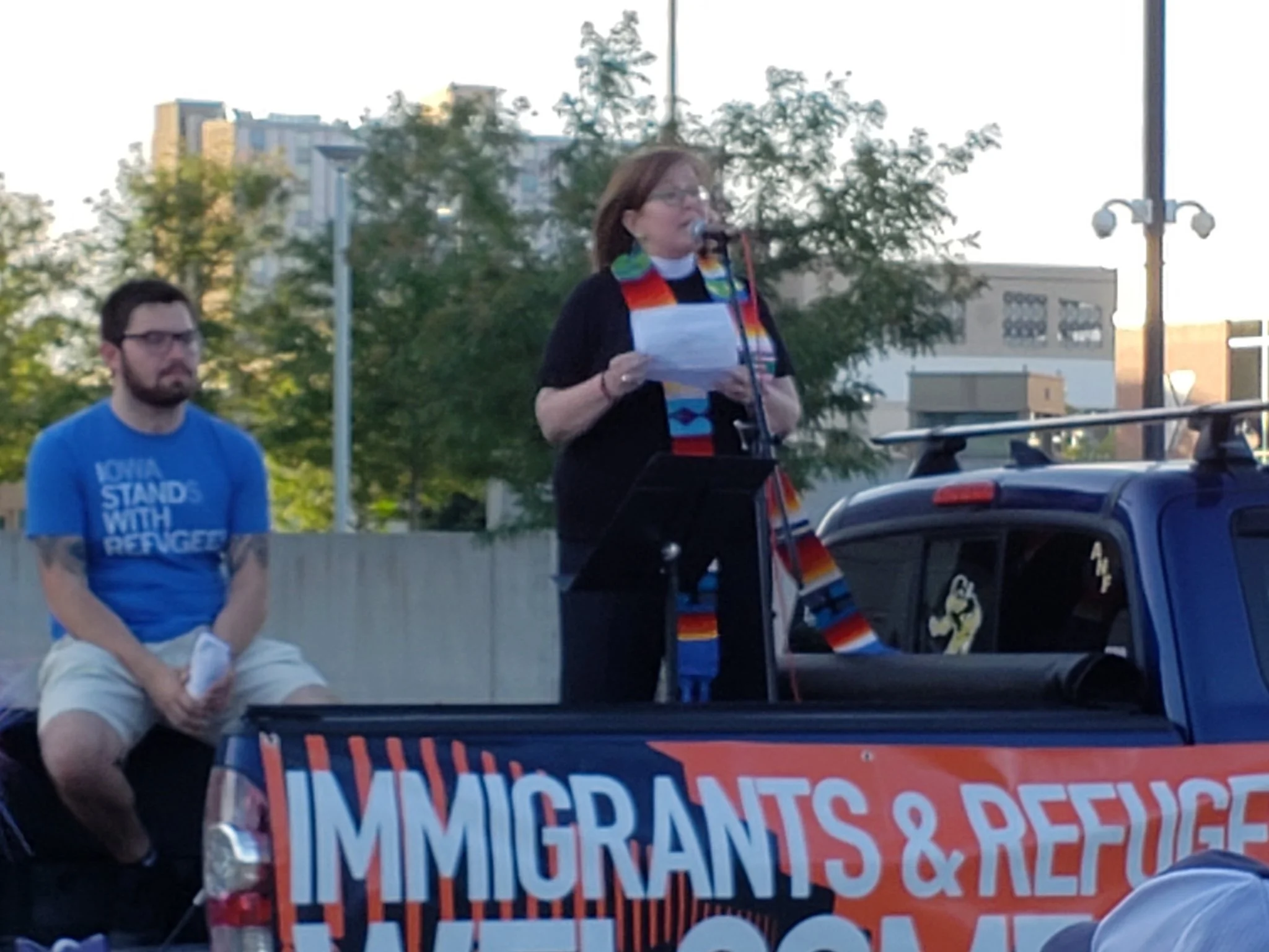Over 200 rally at Lights for Liberty event in Cedar Rapids