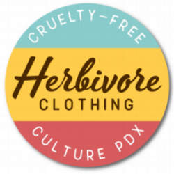 The Herbivore Clothing Company was founded in 2002 to make veganism look good! We use fashion, ethics and humor to inspire a community of vegans who want to show the world that vegan is the future. Our store is in the world’s first all vegan mini-mall, newly remodeled and featuring vegan shoes! Herbivore is proud to partner with NW Veg to support going vegan for all!
