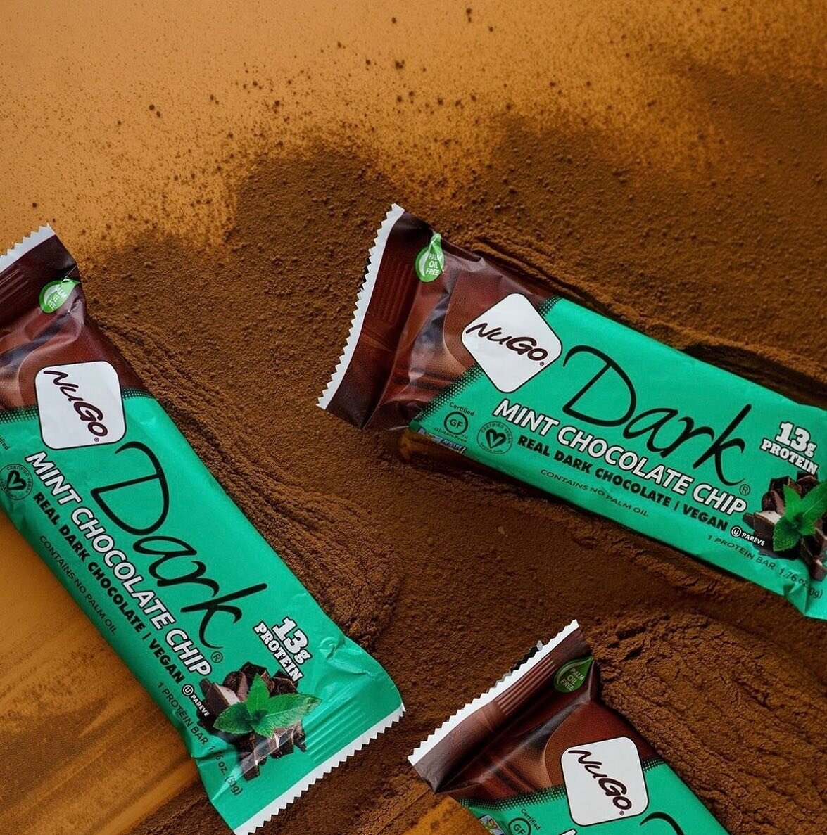Have you tried NuGo&rsquo;s Dark Mint Chocolate Chip Bar? It&rsquo;s like a Thin Mint that&rsquo;s packed with better for you benefits ☘️ 😍 

#NuGo #MintChocolateChip #WFM #Nutrition #ThinMint #Protein #ProteinBar
