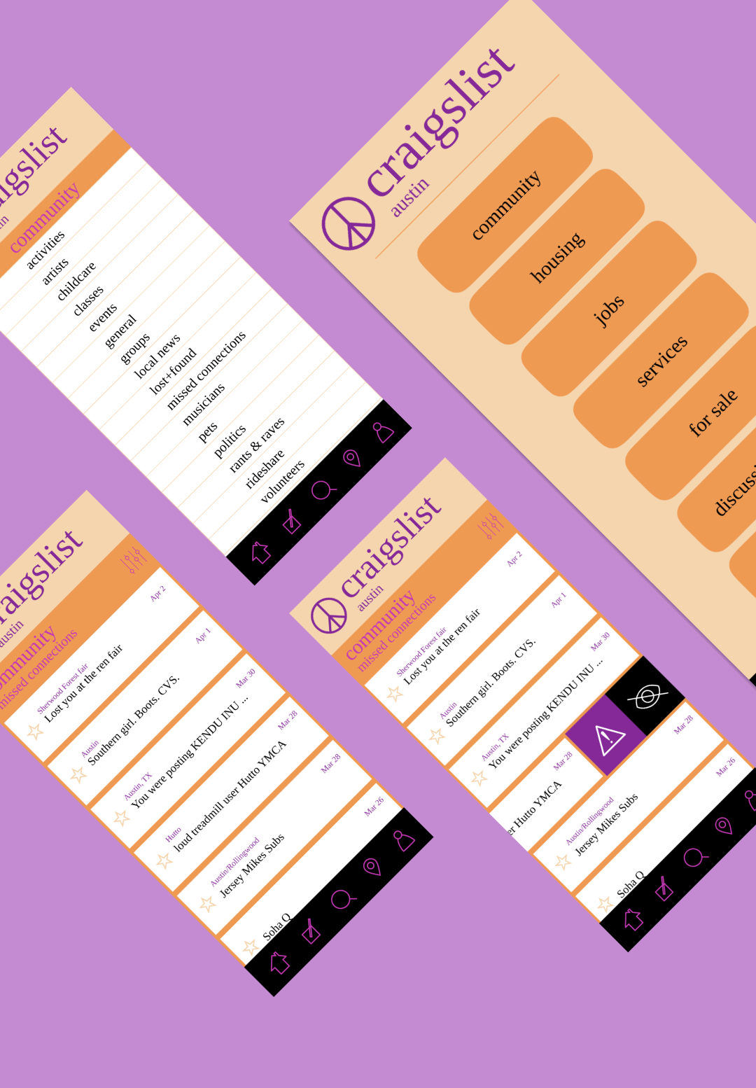 Project - Craigslist Mobile Redesign