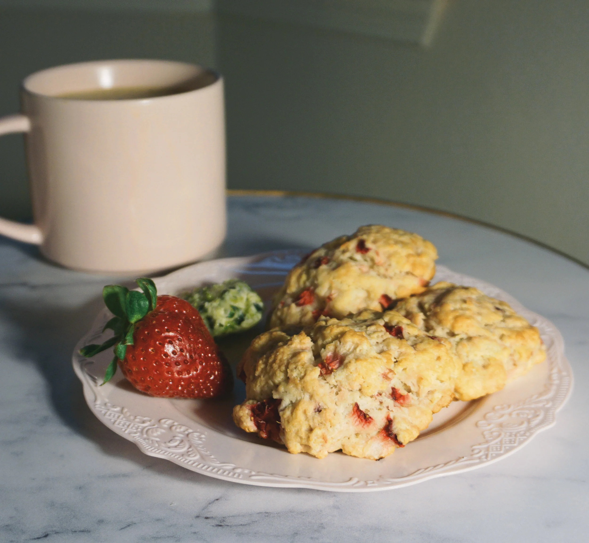 Paired with a cup of coffee and you’ll be in food heaven. Bon Apetit!