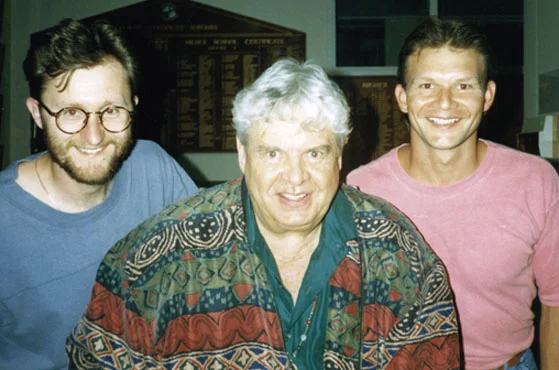 Ralph with Maynard Ferguson and Paul Panichi