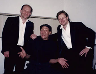Ralph with Al Jarreau and Paul Panichi