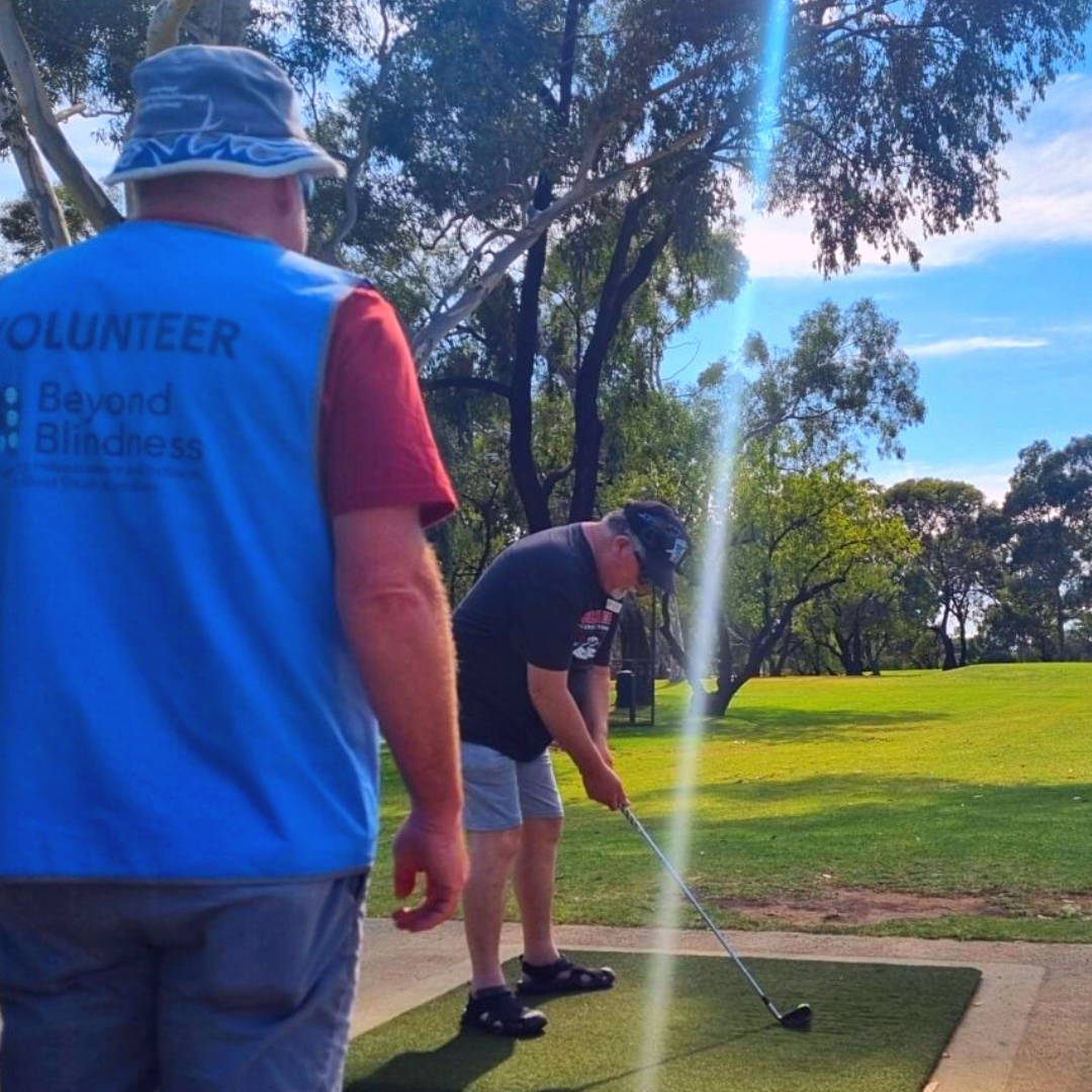 Valley View Golf Course &amp; Beyond Blindness create opportunities for blind and vision impaired golfers.  