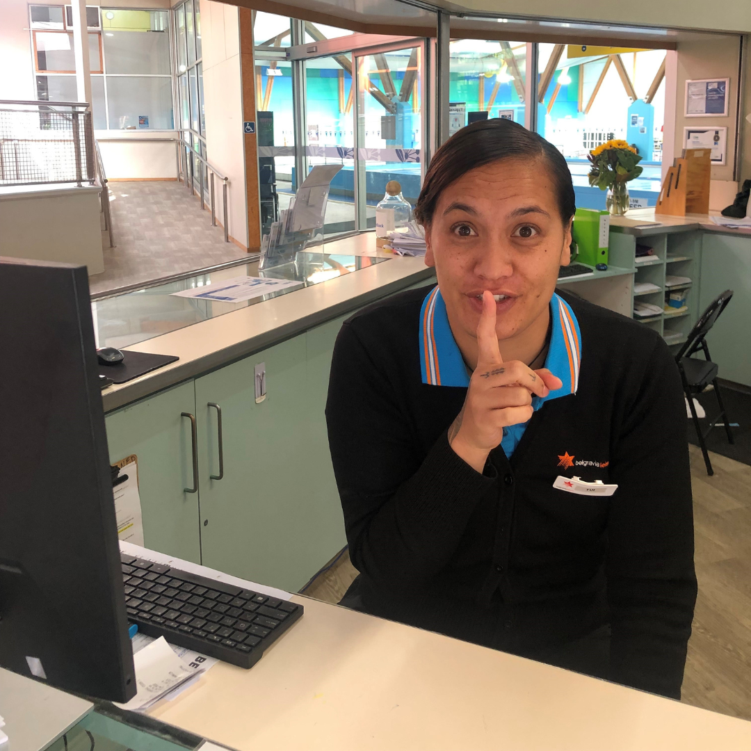 Belgravia Foundation celebrates Quiet Hour at Franklin Pool and Leisure Centre 