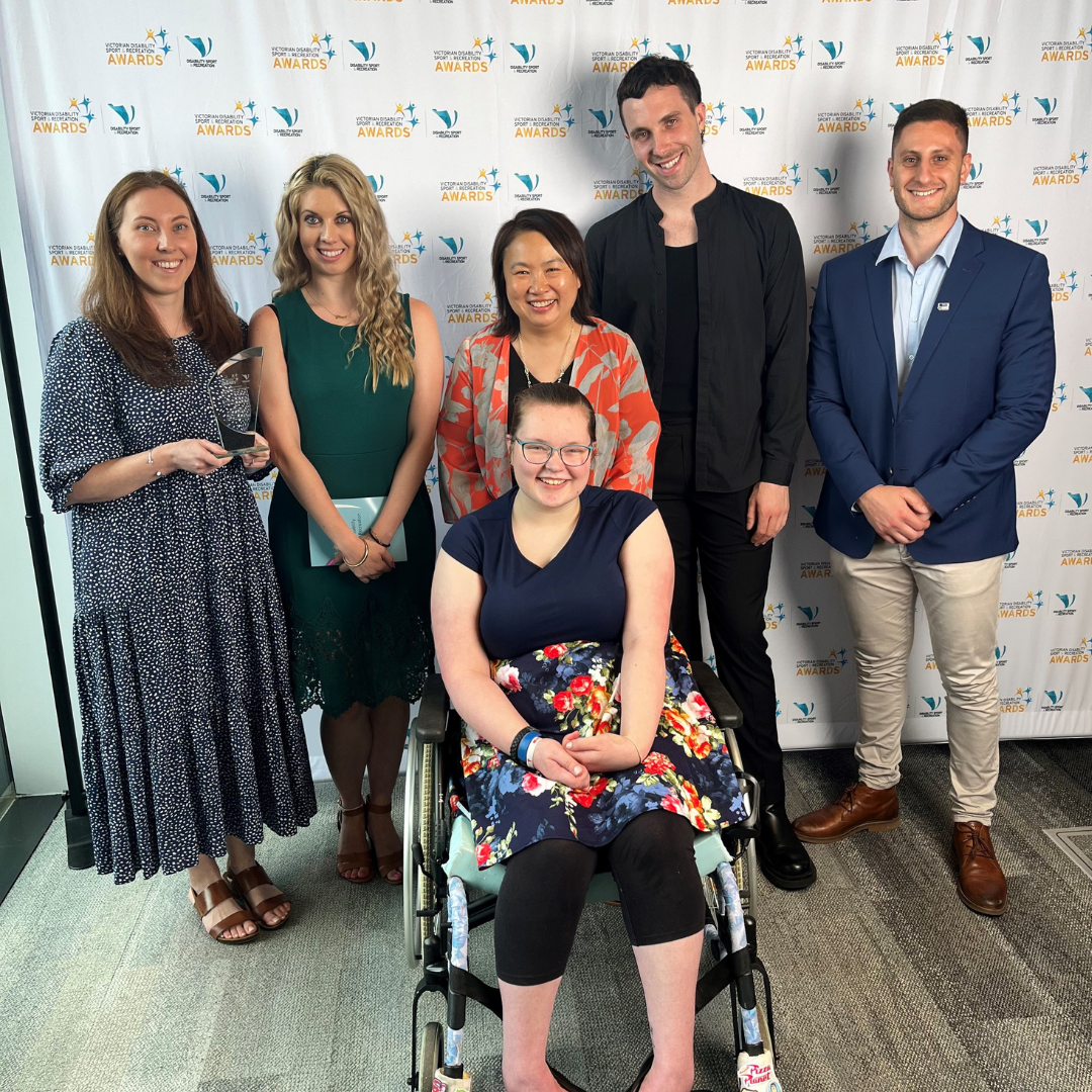 Belgravia Foundation in partnership with Belgravia Leisure and ARV recognised at the Victorian Disability Sport &amp; Recreation Awards