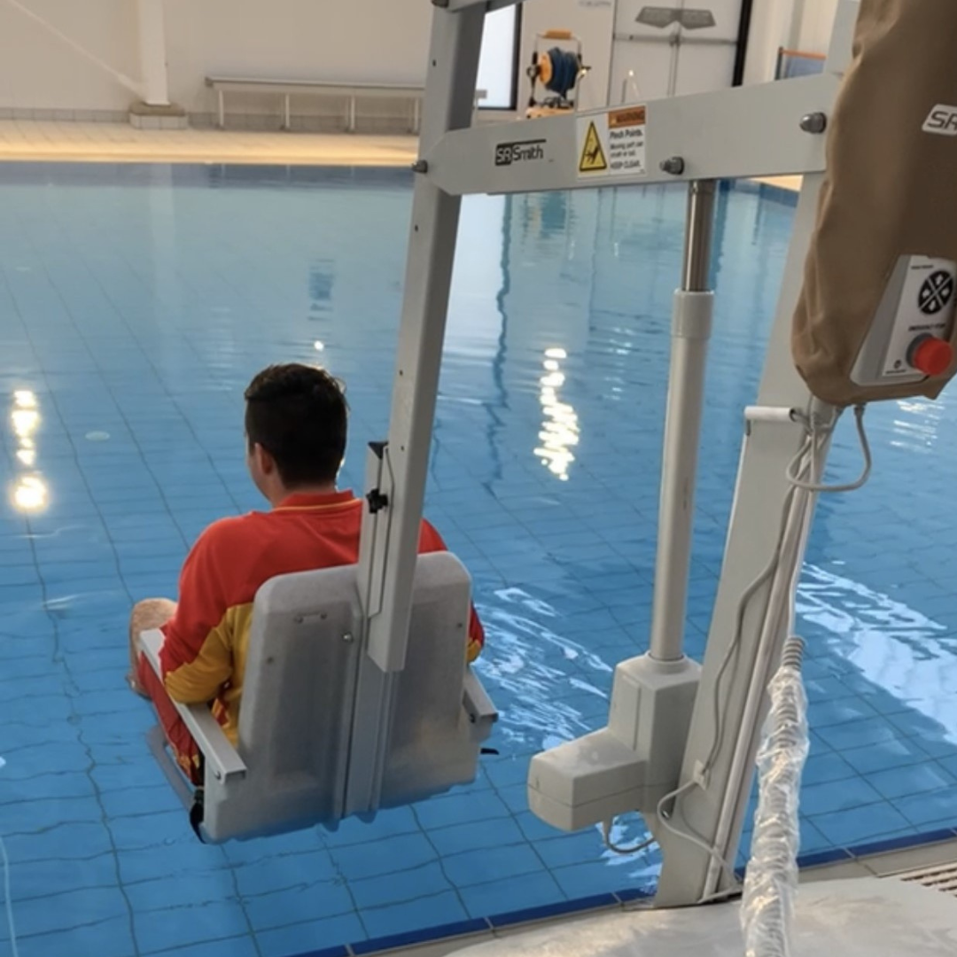 Belgravia Foundation community fundraising supports addition of pool chair lift at Port Pirie Aquatic and Leisure Centre