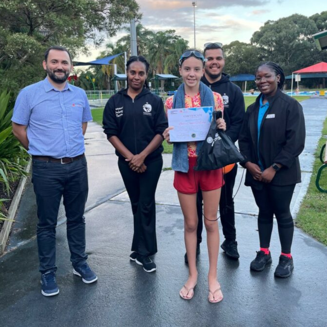 Ingidenous youth learn to swim program across the City of Liverpool