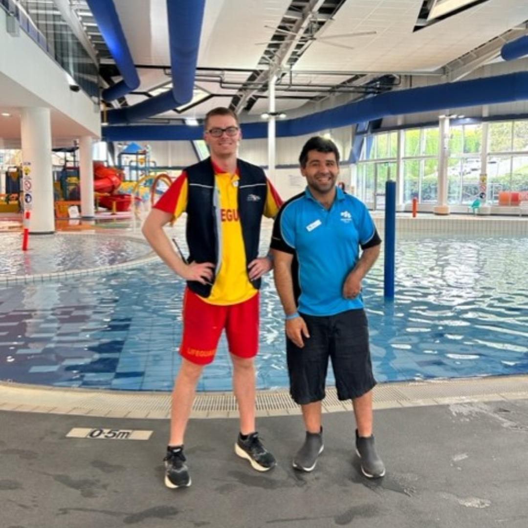 Champions of WaterMarc: Ibby and Grayson