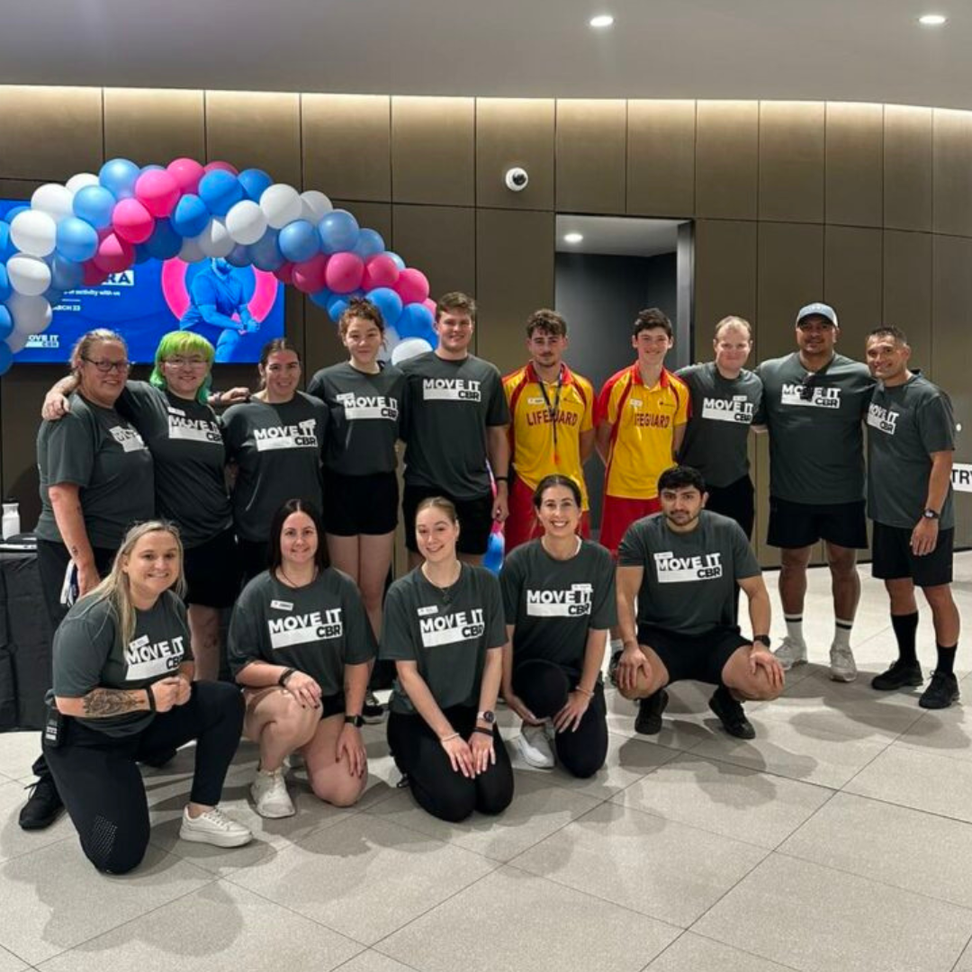 Belgravia Foundation congratulate Canberra for getting moving!