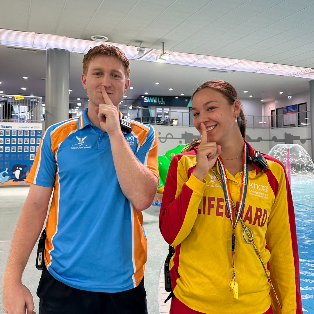La Trobe Community Health partner with Knox Leisureworks to research sensory quiet times