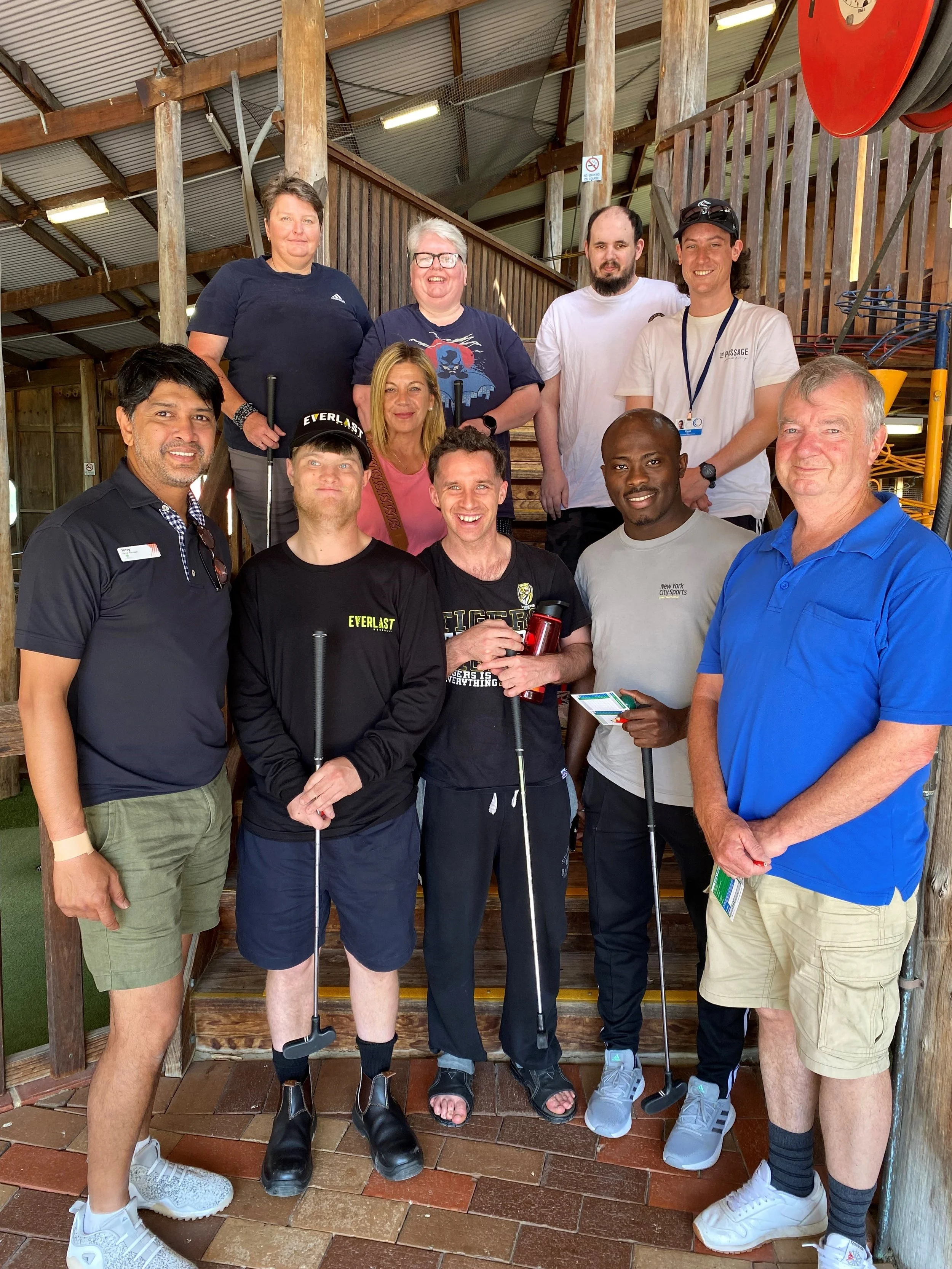 Spring Park Golf Course hosted an All Abilities Mini Golf day. All proceeds from the day will go back into the community through local disability service providers that love playing a social game of mini golf with friends.