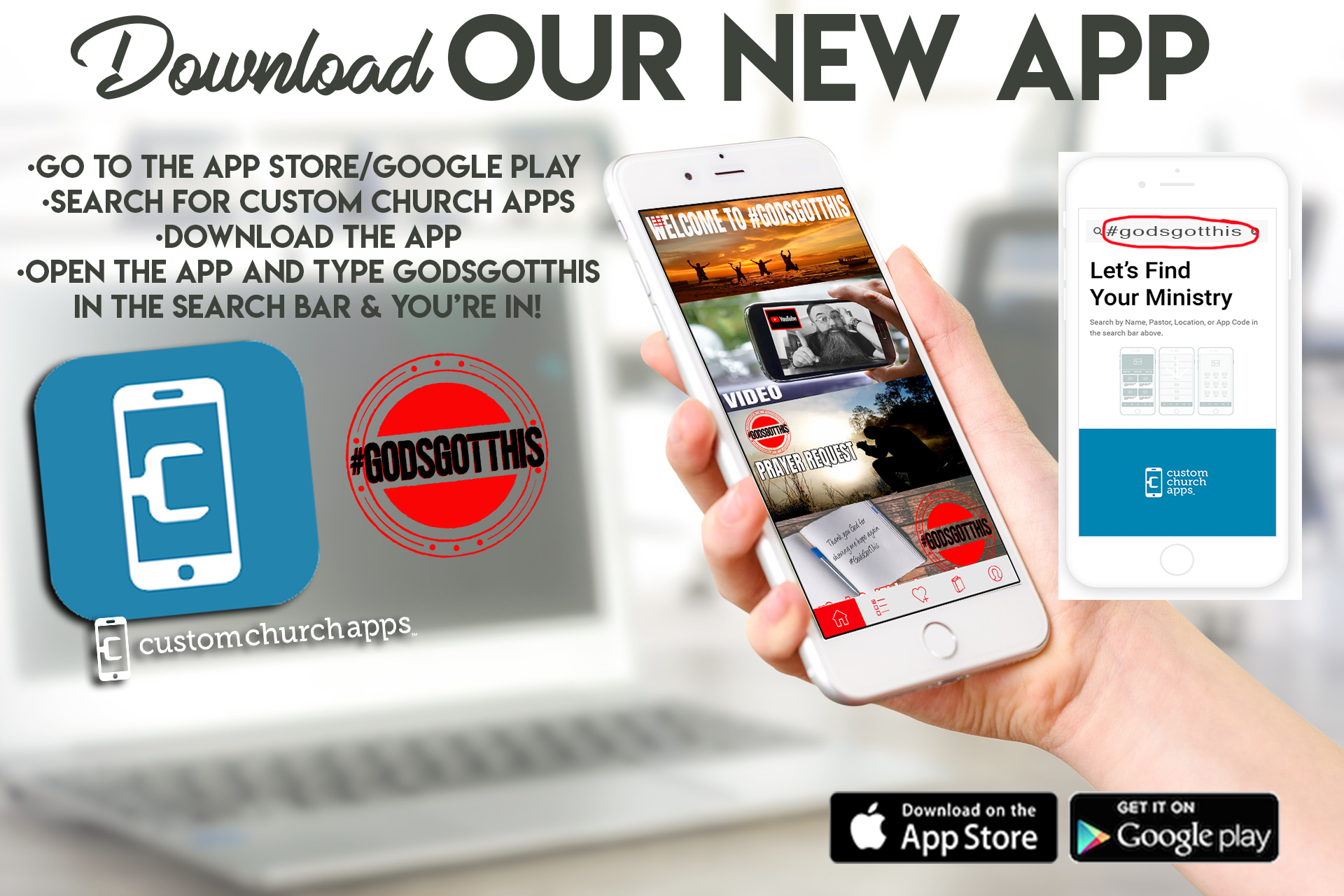 DOWNLOAD OUR FREE APP