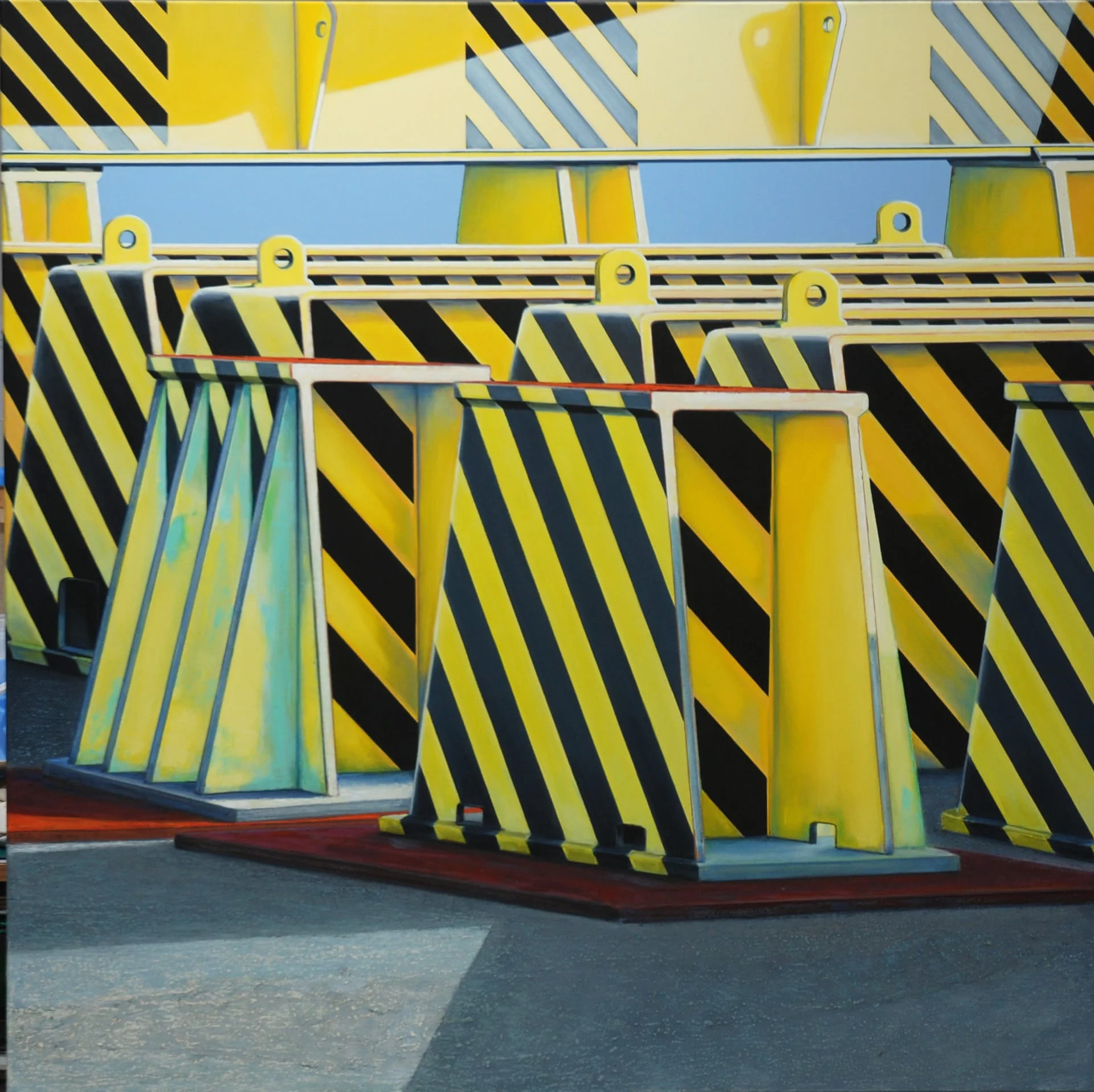 Composition en Jaune et Noir
