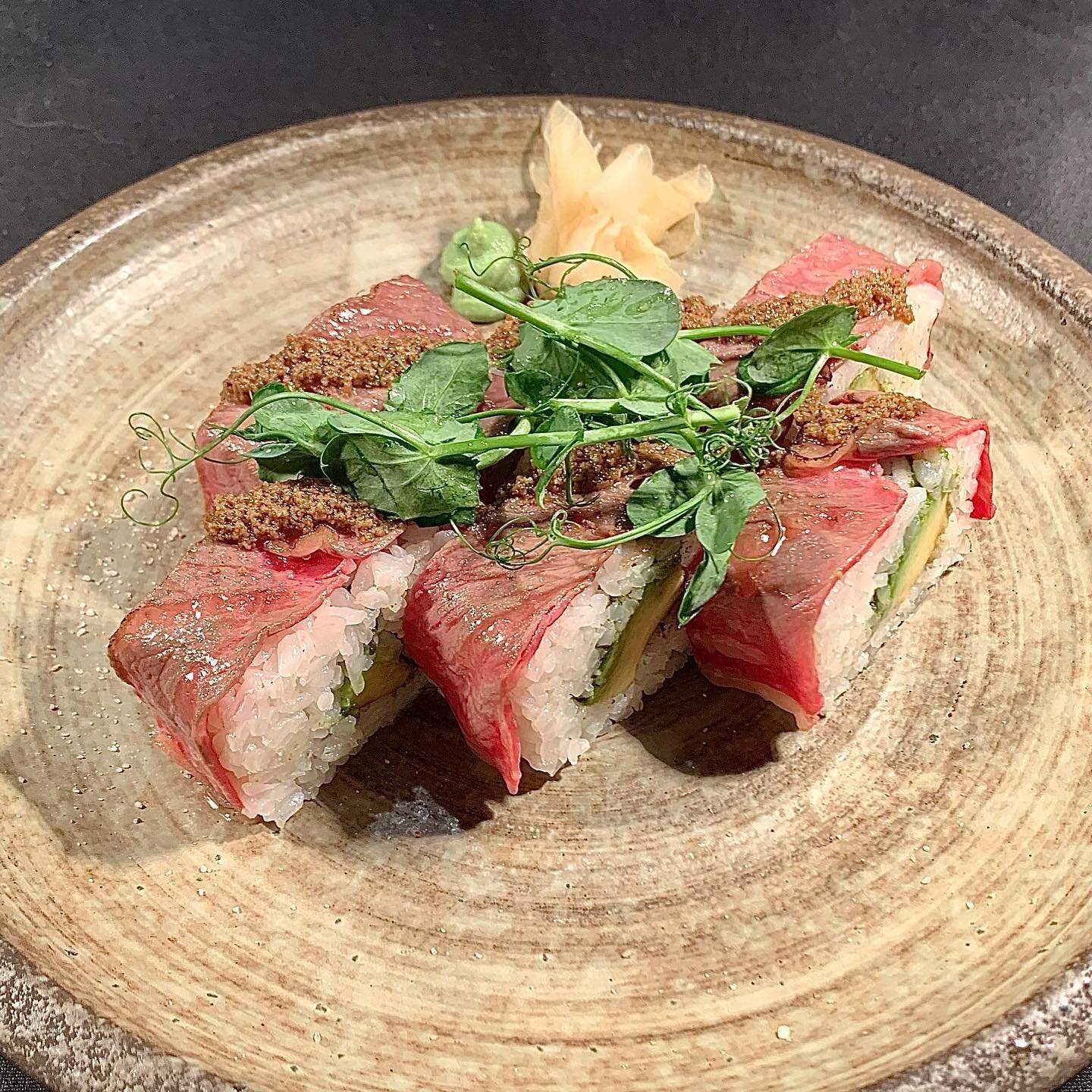 Wagyu Alert 🚨‼️ 

Our premium Wagyu is back in stock and available to order in Carpaccio, Aburi Oshi, Wagyu Tartare and Kenji Signature Roll! 🥩