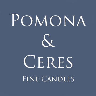 Pomona & Ceres fine scented candles.