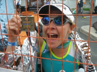 Right after race finish