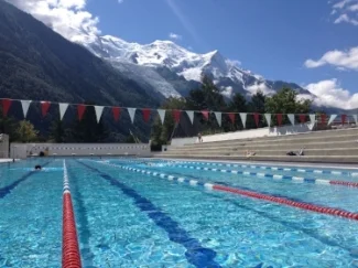 What's better than outdoor 50m pool surrounded by mountain beauty!