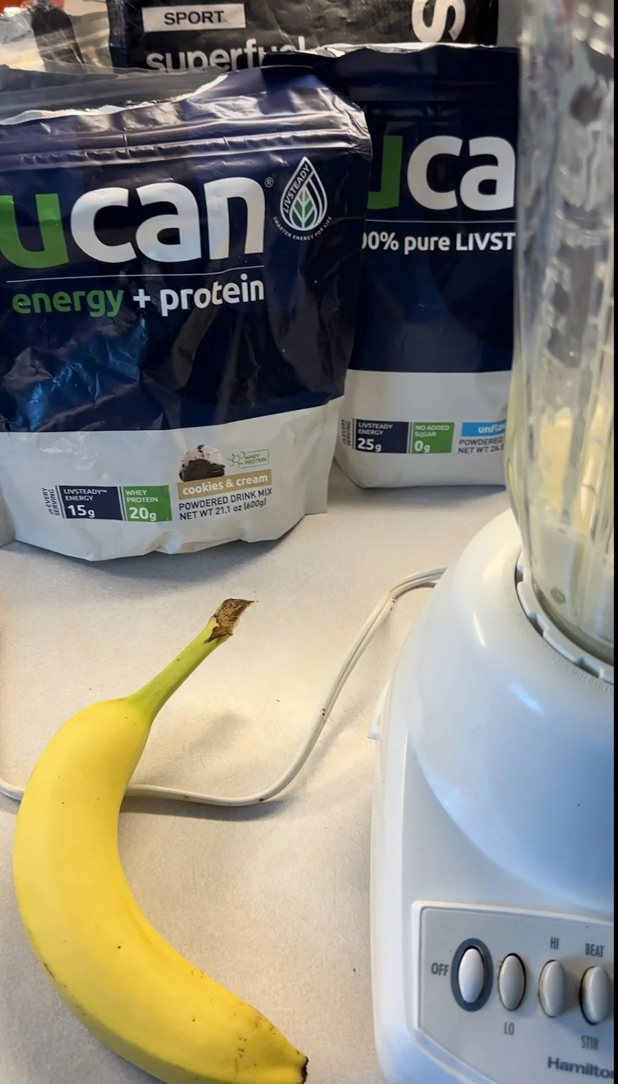 Coffee Cookie UCAN Smoothie